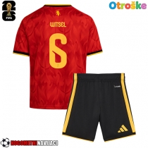 Otroške Nogometnih dresov Belgija Axel Witsel #6 Domači SP 2026 Kratki rokavi (+ hlače)